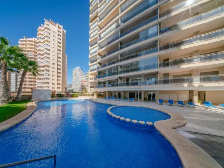 Appartement Bahia del Sol vue mer, terrasse et piscine à Calpe : photo 19