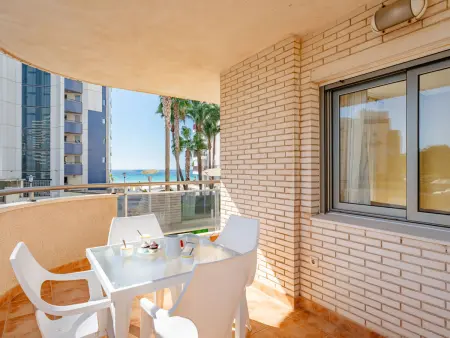 Appartement Bahia del Sol vue mer, terrasse et piscine à Calpe : photo 21
