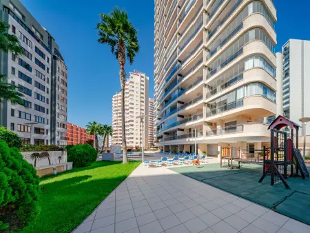 Appartement Bahia del Sol vue mer, terrasse et piscine à Calpe : photo 27