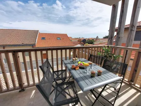 Les Alizés : appartement 3 pièces avec balcon à Mimizan : photo 2