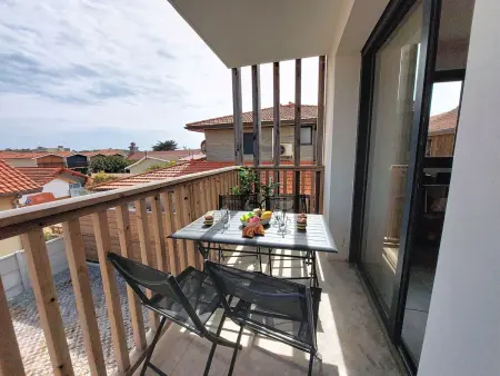 Les Alizés : appartement 3 pièces avec balcon à Mimizan : photo 9