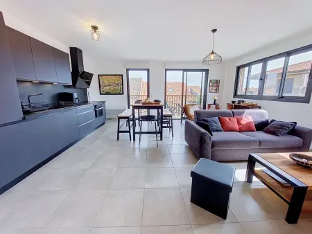 Les Alizés : appartement 3 pièces avec balcon à Mimizan : photo 12