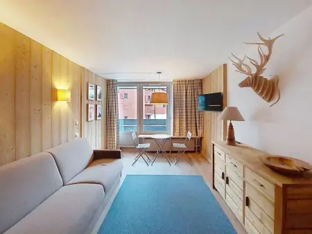 Studio 27 m² rénové, balcon sud, Val Claret à Tignes : photo 7