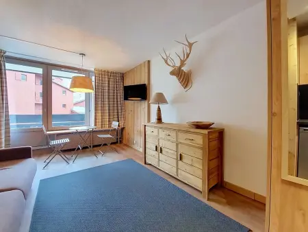 Studio 27 m² rénové, balcon sud, Val Claret à Tignes : photo 8