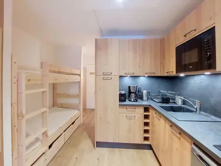 Studio 27 m² rénové, balcon sud, Val Claret à Tignes : photo 9