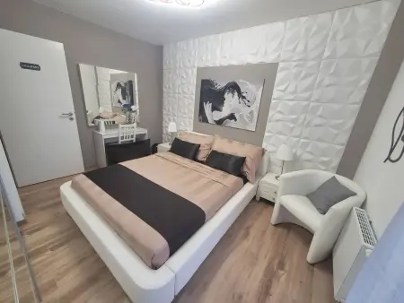Appartement 75 m² avec jacuzzi et terrasse vue montagne à Saint-Genis-Pouilly : photo 8