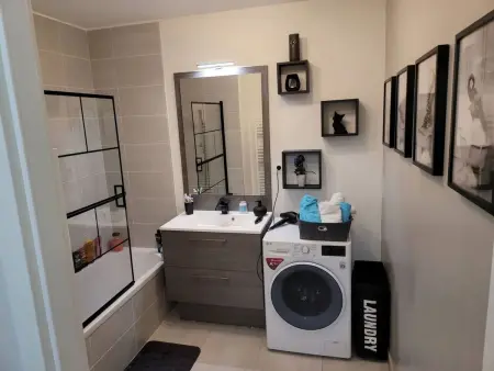 Appartement 75 m² avec jacuzzi et terrasse vue montagne à Saint-Genis-Pouilly : photo 24