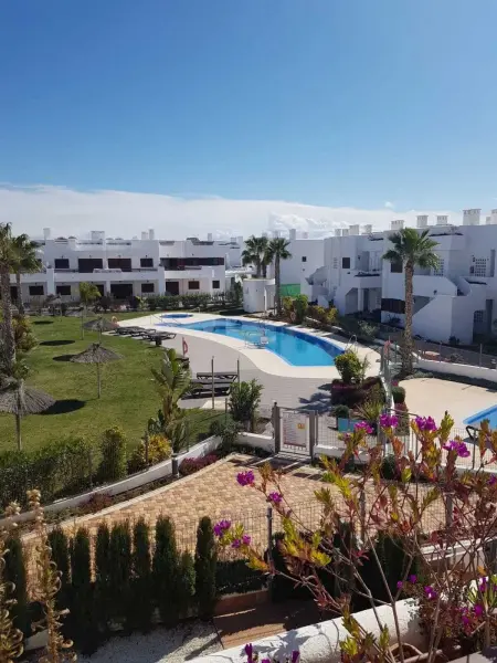 Appartement 2 chambres vue mer, piscine et jacuzzi à San Juan de los Terreros : photo 18