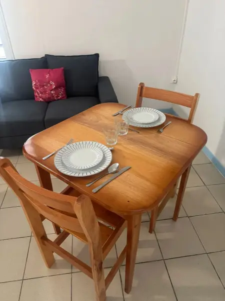 Appartement Le Marigot 26 m² avec piscine partagée et terrasse privée : photo 4