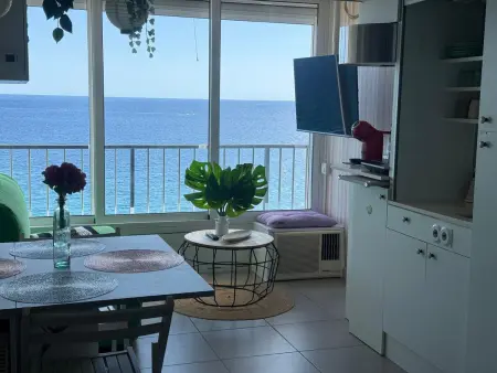 Studio cosy, vue spectaculaire mer - 4 pers., Appartement 2 personnes à Platja d'Aro i S'Agaró : photo 2
