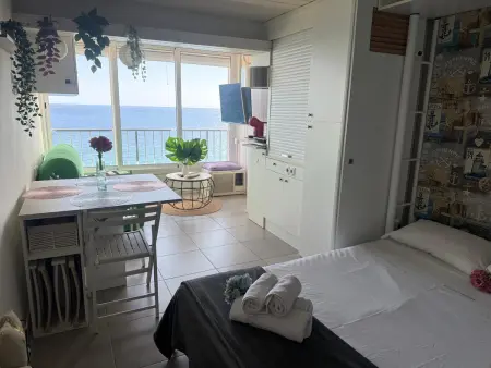 Studio cosy, vue spectaculaire mer - 4 pers., Appartement 2 personnes à Platja d'Aro i S'Agaró : photo 5