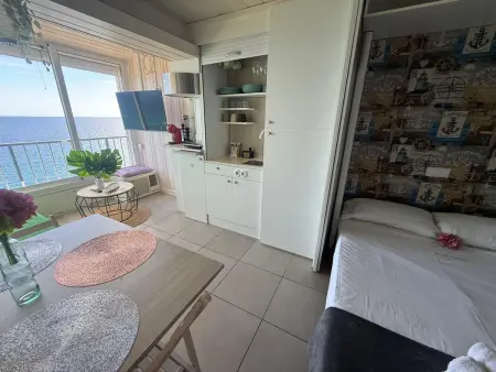 Studio cosy, vue spectaculaire mer - 4 pers., Appartement 2 personnes à Platja d'Aro i S'Agaró : photo 7