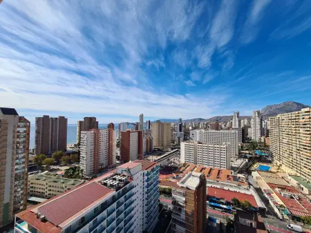 Appartement équipé avec vue mer - 5 pers., Appartement 5 personnes à Benidorm : photo 28