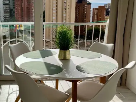 Studio moderne vue mer à Benidorm, 3 personnes, piscine : photo 7