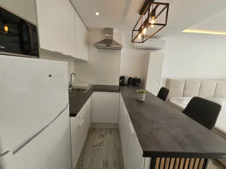 Studio moderne vue mer à Benidorm, 3 personnes, piscine : photo 23