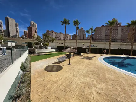 Appartement moderne vue mer et montagne à Benidorm, 4 pers. : photo 28