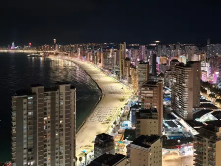 Appartement vue mer front de plage à Benidorm, 2 chambres : photo 4