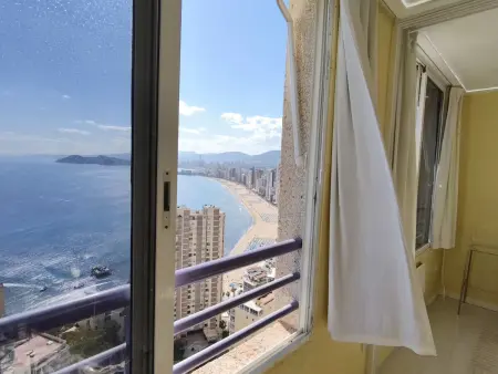 Appartement vue mer front de plage à Benidorm, 2 chambres : photo 8
