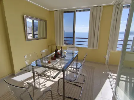 Appartement vue mer front de plage à Benidorm, 2 chambres : photo 14