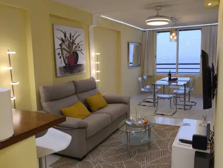 Appartement vue mer front de plage à Benidorm, 2 chambres : photo 32