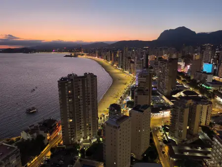 Appartement vue mer front de plage à Benidorm, 2 chambres : photo 35