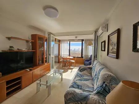 Appartement à Benidorm avec vue piscine, climatisation et parking : photo 2