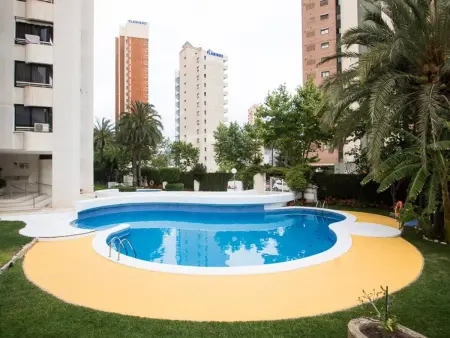 Appartement à Benidorm avec vue piscine, climatisation et parking : photo 23