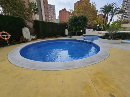 Appartement à Benidorm avec vue piscine, climatisation et parking : photo 24