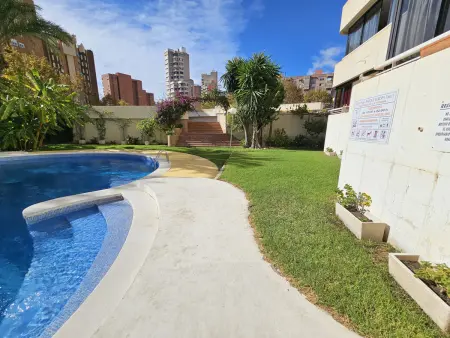 Appartement à Benidorm avec vue piscine, climatisation et parking : photo 35