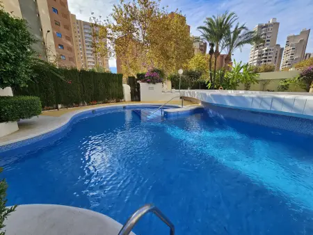 Appartement à Benidorm avec vue piscine, climatisation et parking : photo 36