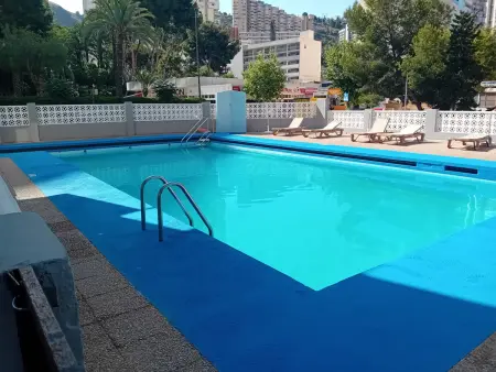 Appartement moderne avec clim et piscine à Benidorm, 3 pers. : photo 1