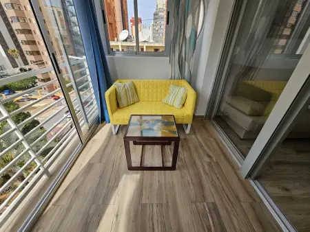 Appartement moderne avec clim et piscine à Benidorm, 3 pers. : photo 2
