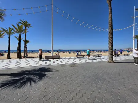 Appartement lumineux, vue mer - 4 pers., Appartement 4 personnes à Benidorm : photo 13