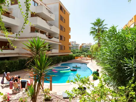 Appartement agréable avec vue jardin - 4 pers., Appartement 4 personnes à Cabo Roig : photo 3