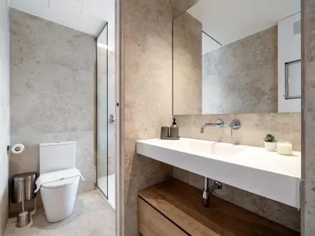 Studio confortable, vue mer - 3 pers., Appartement 3 personnes à La Pineda : photo 12