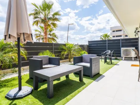 Appartement agréable avec jardin - 5 pers., Appartement 5 personnes à L'Ametlla de Mar : photo 5