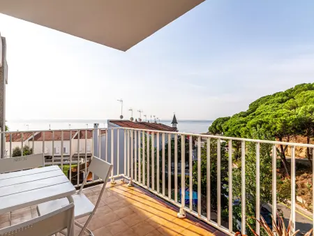 Appartement vue mer - 4 pers., Appartement Sant Pol de Mar 4 personnes