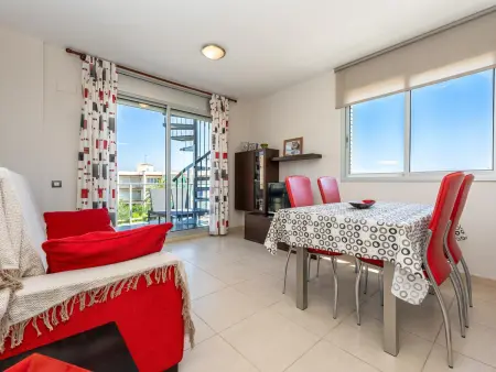 Appartement vue mer face à la plage à Miami Platja, 6 pers. : photo 2