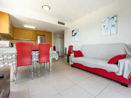 Appartement vue mer face à la plage à Miami Platja, 6 pers. : photo 7