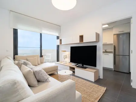 Attique vue frontale mer - 5 pers., Appartement 5 personnes à L'Ametlla de Mar : photo 1
