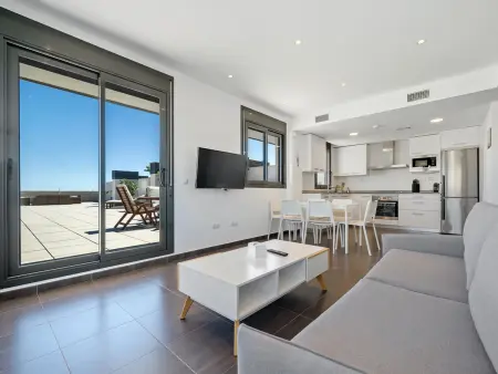 Appartement spacieux, vue mer - 7 pers., Appartement 7 personnes à L'Ametlla de Mar : photo 2