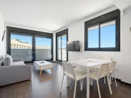 Appartement spacieux, vue mer - 7 pers., Appartement 7 personnes à L'Ametlla de Mar : photo 3