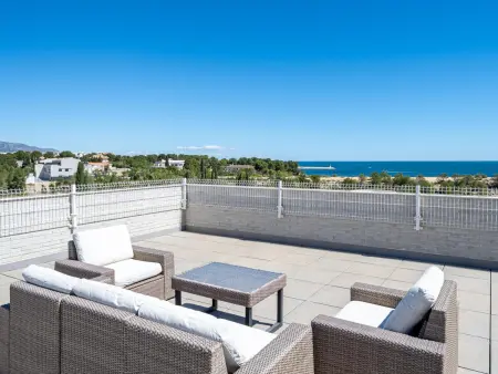 Appartement spacieux, vue mer - 7 pers., Appartement 7 personnes à L'Ametlla de Mar : photo 5