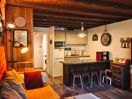 Studio lumineux avec balcon - 4 pers., Appartement 4 personnes à Uvernet Fours : photo 2