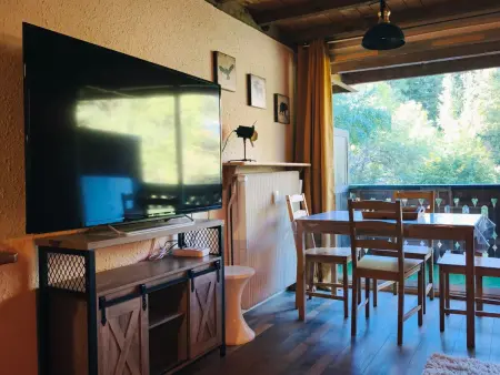 Studio lumineux avec balcon - 4 pers., Appartement 4 personnes à Uvernet Fours : photo 6