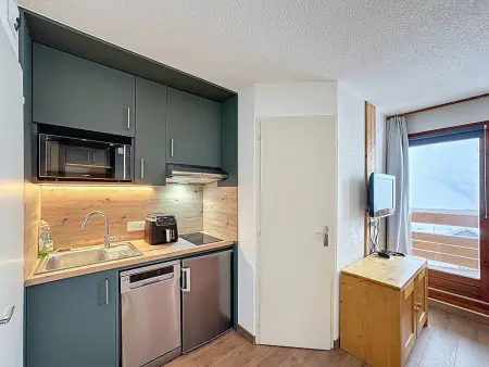 Les Menuires - Studio cosy pour 4 pers., Appartement 4 personnes à Les Menuires : photo 6
