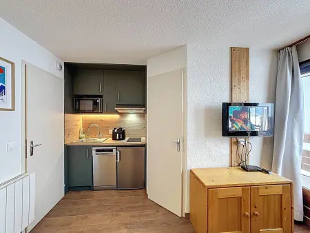 Les Menuires - Studio cosy pour 4 pers., Appartement 4 personnes à Les Menuires : photo 11