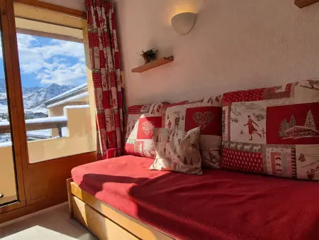 Appartement, animaux OK, parking - vue montagne, Appartement 4 personnes à Plagne Soleil : photo 1