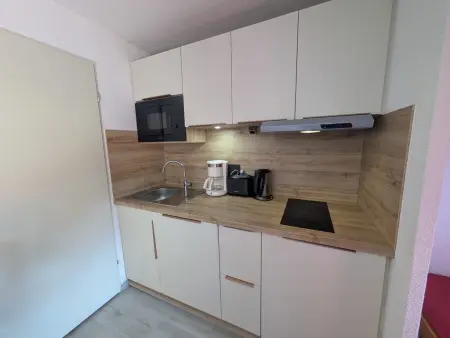 Appartement, animaux OK, parking - vue montagne, Appartement 4 personnes à Plagne Soleil : photo 4