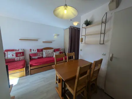 Appartement, animaux OK, parking - vue montagne, Appartement 4 personnes à Plagne Soleil : photo 10